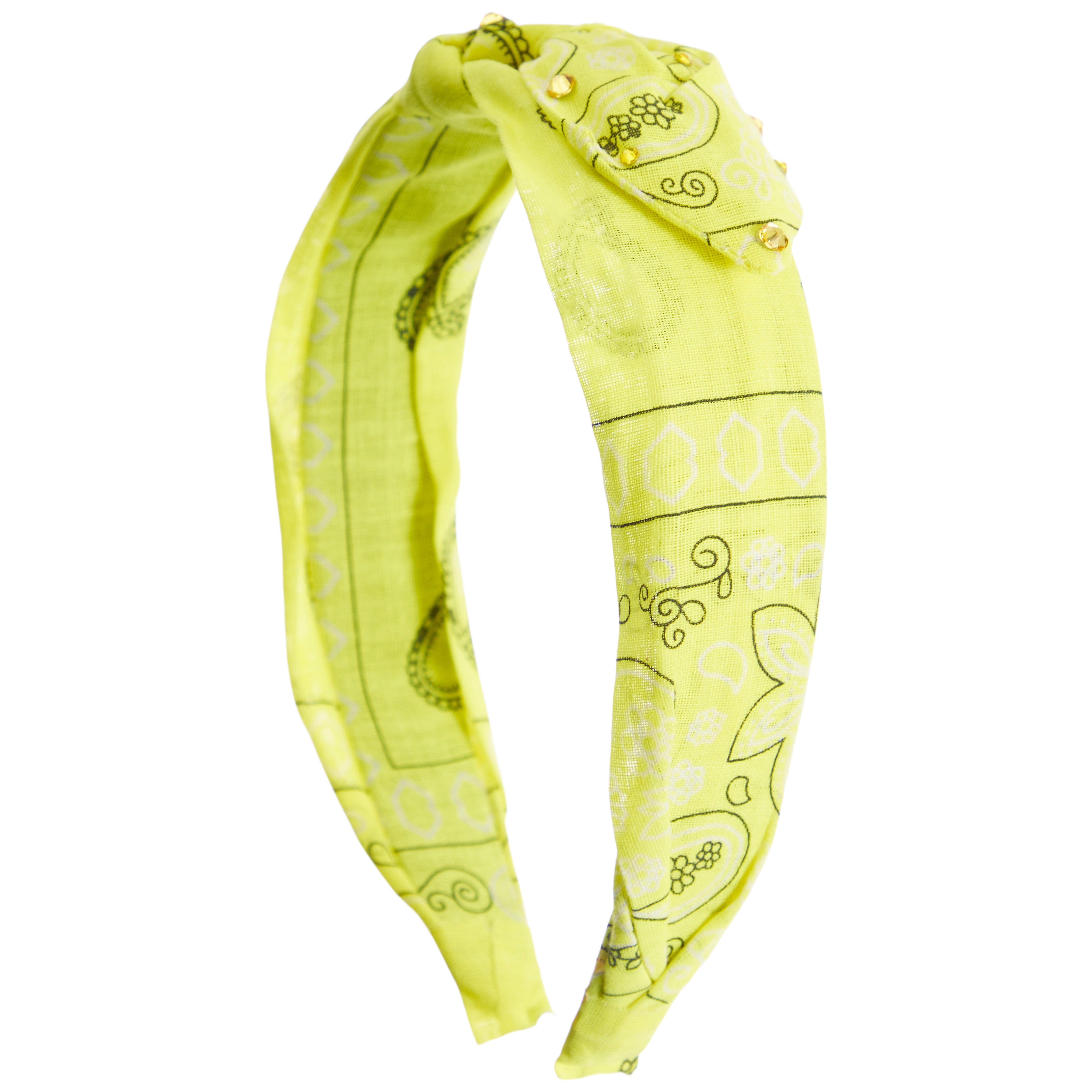 Bandana Bow Headband - Denny's
