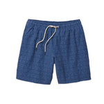 Navy Shibori Bayberry 7in Swim - Denny's