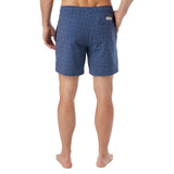 Navy Shibori Bayberry 7in Swim - Denny's
