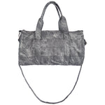 Two Tone Black Bandana Denim Duffle - Denny's