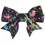 Neon Splatter 2in No Slip Baby Clip - Denny's