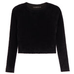 Fuzzy Crewneck Sweater - Denny's