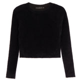Fuzzy Crewneck Sweater - Denny's