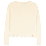 Distress Bottom Sweater - Denny's