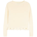Distress Bottom Sweater - Denny's