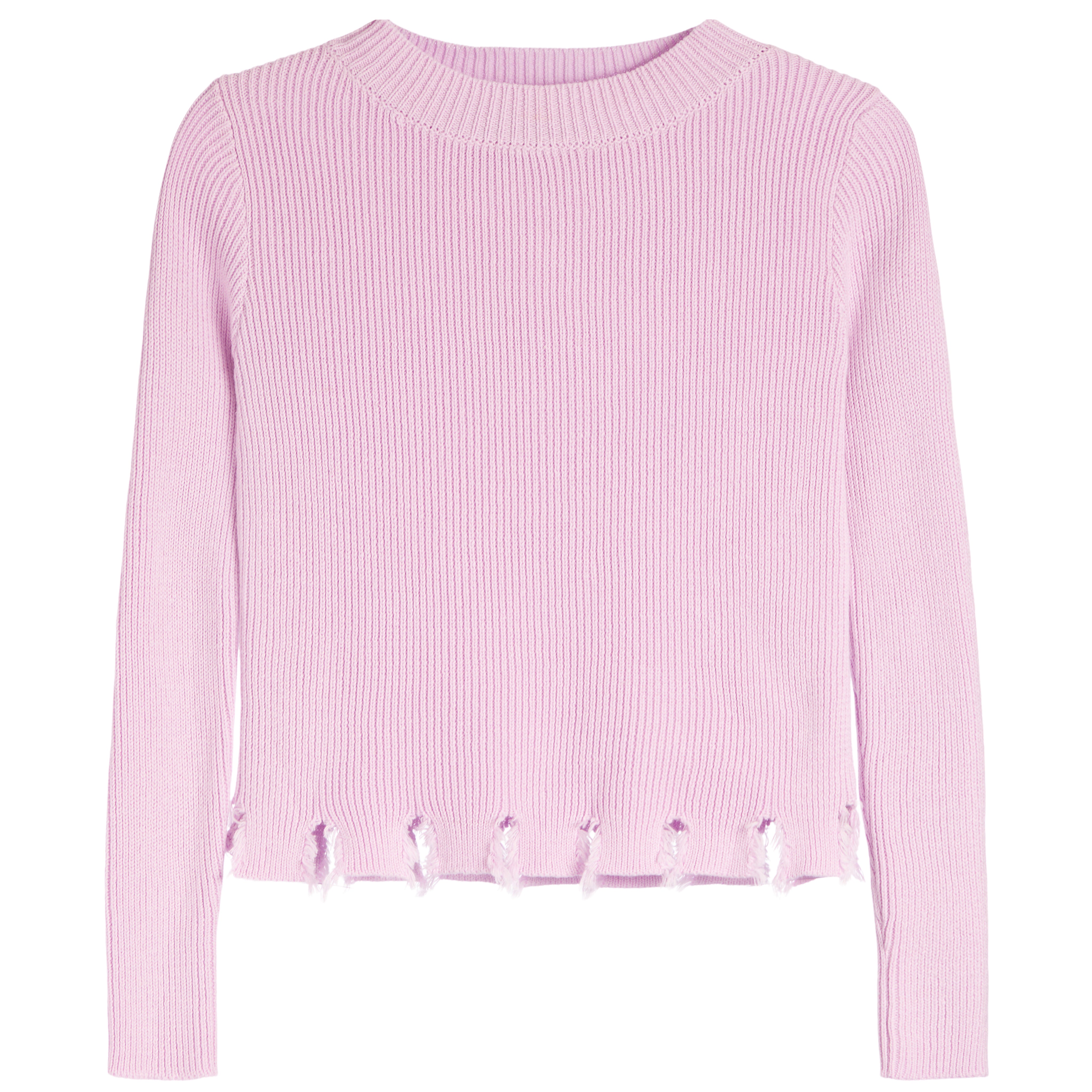 Distress Bottom Sweater - Denny's