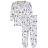 2pc Long Sleeve Sports PJ Set