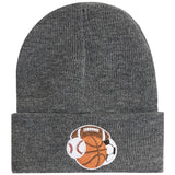 Beanie With Multi Sport Patch - Denny's