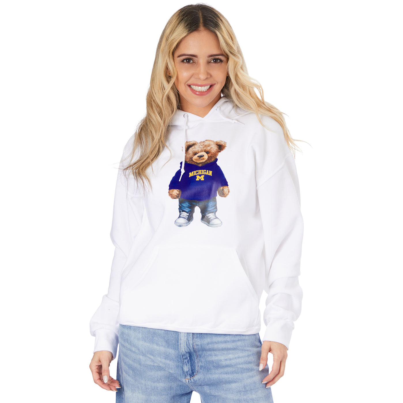 Michigan Bear Hoodie - Denny's