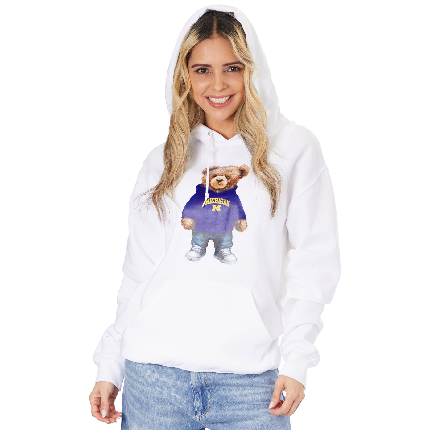 Michigan Bear Hoodie - Denny's