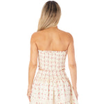 Bea Shabby Chic Floral Tube Top - Denny's