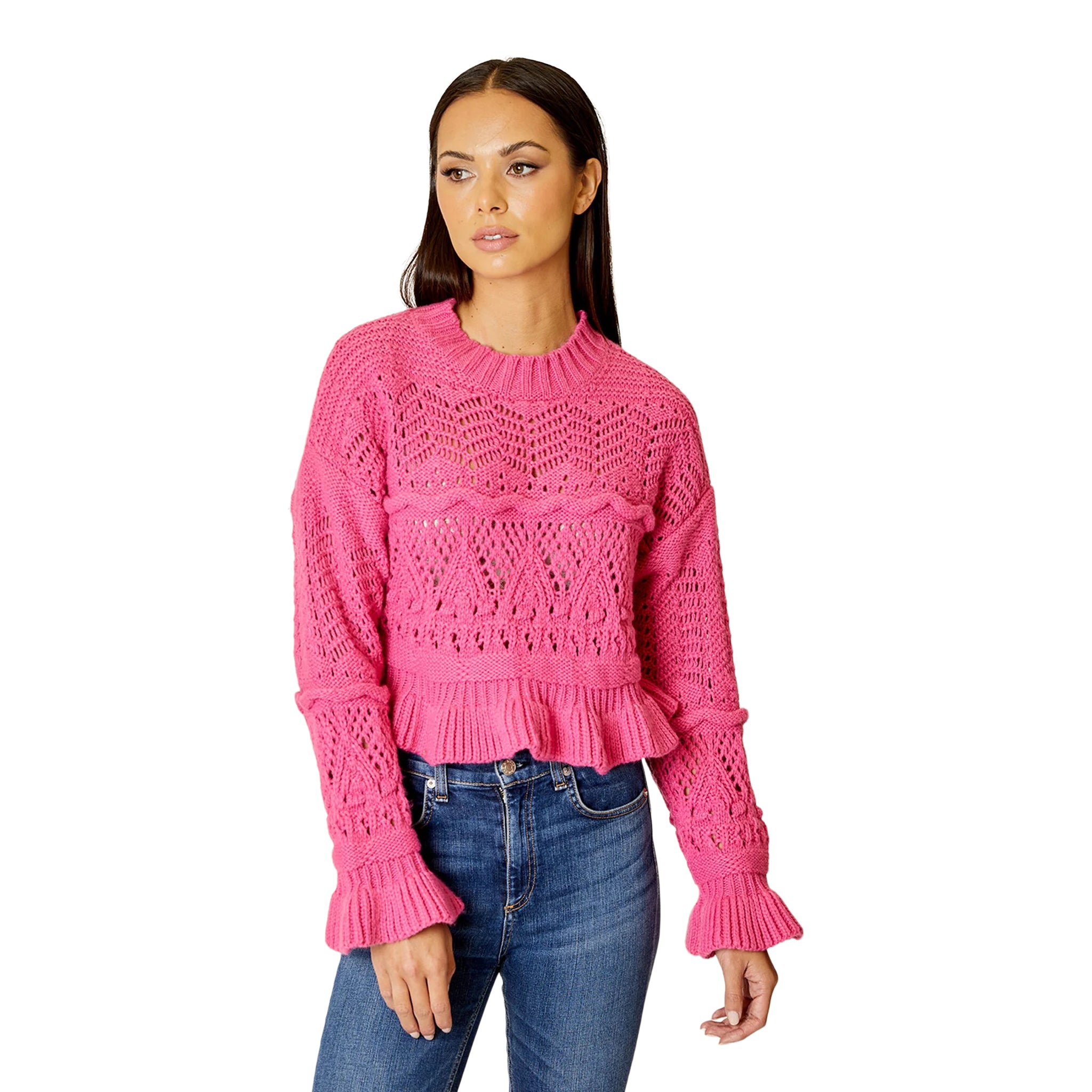 Peplum Boxy Sweater - Denny's