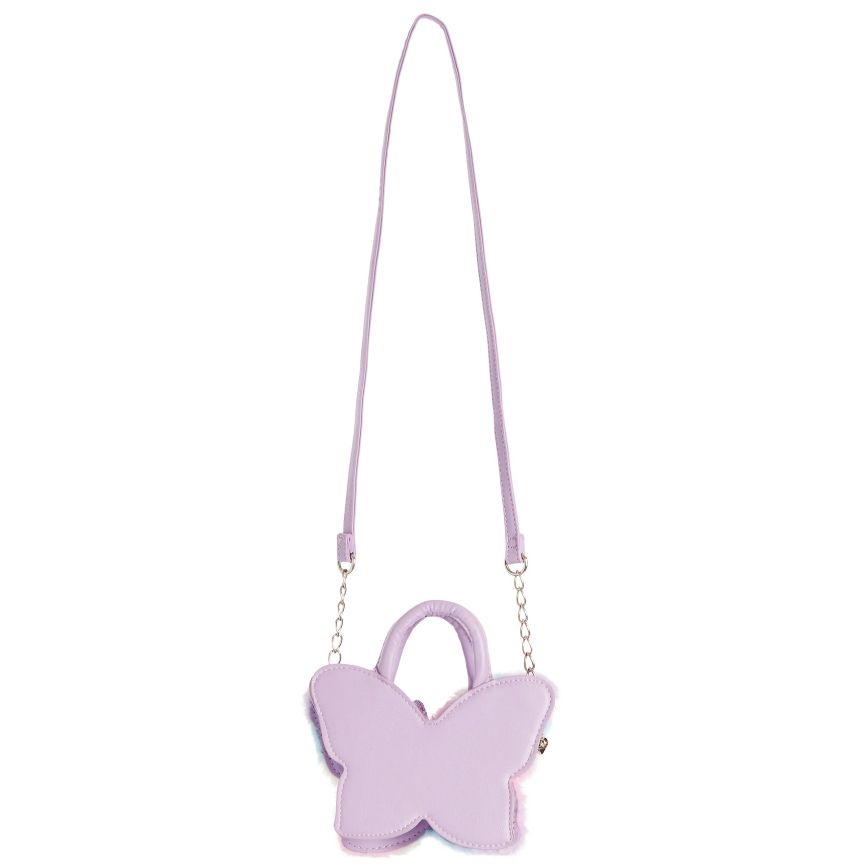 Butterfly Faux Fur Crossbody - Denny's