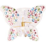 Pastel Rhinestone Butterfly Claw Clip - Denny's