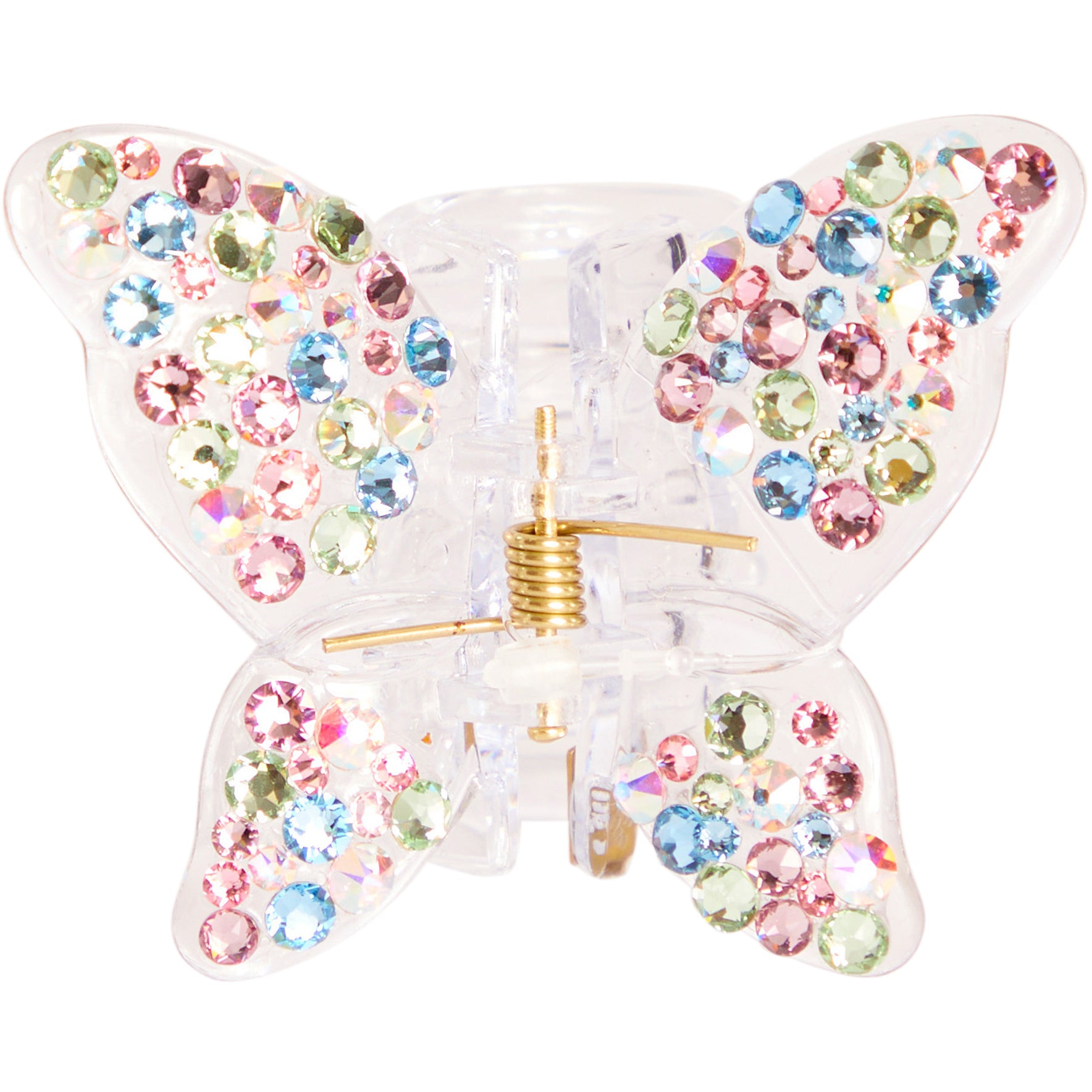 Pastel Rhinestone Butterfly Claw Clip - Denny's