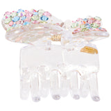 Pastel Rhinestone Butterfly Claw Clip - Denny's