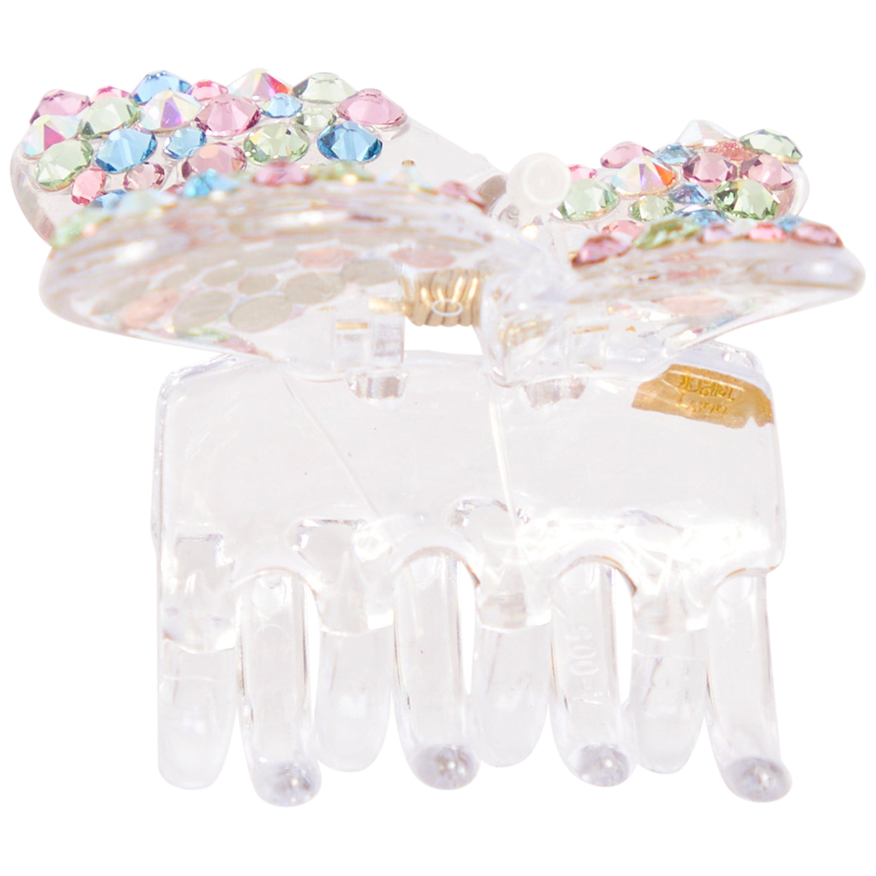 Pastel Rhinestone Butterfly Claw Clip - Denny's