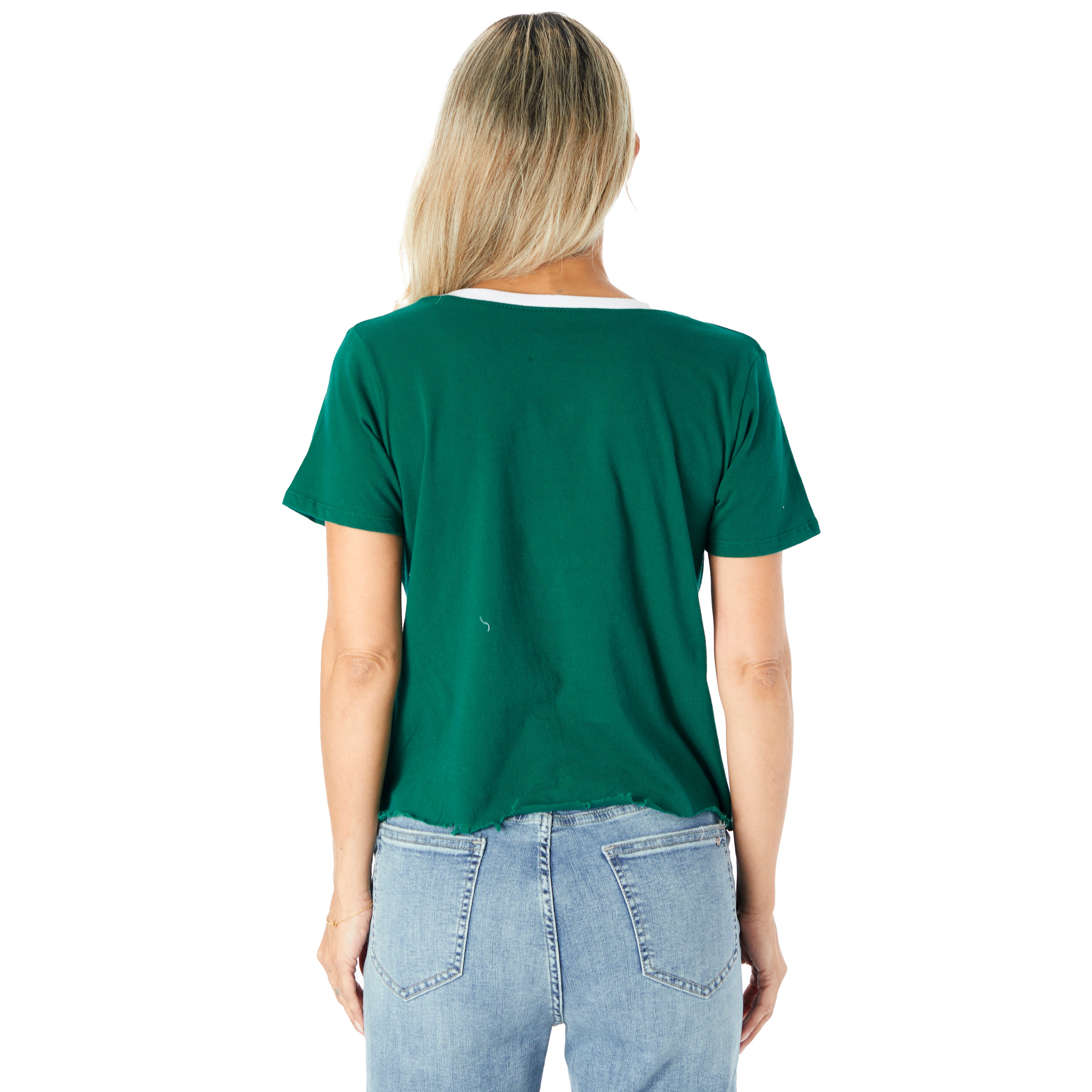 Miami Football Ringer Tee - Denny's