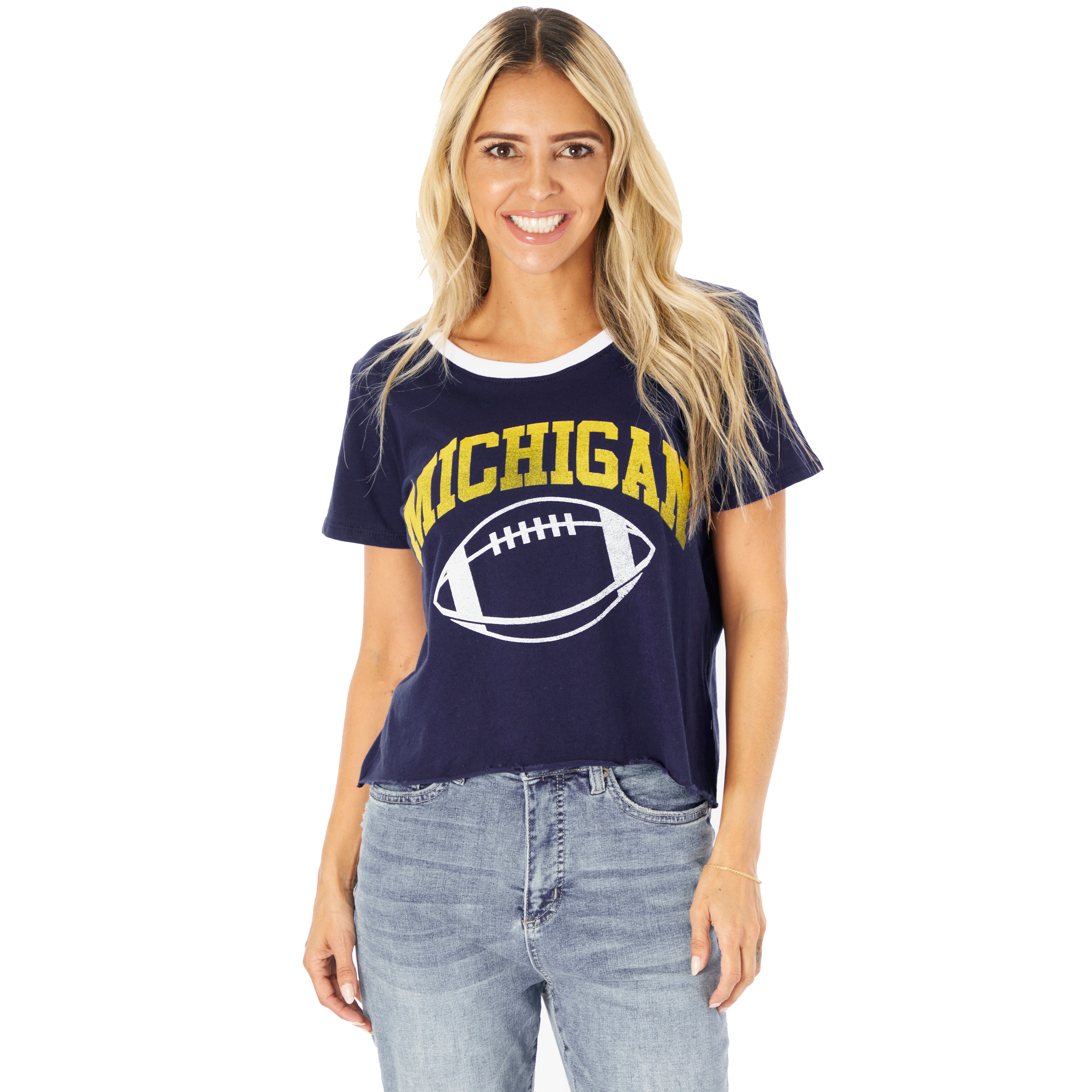 Michigan Ringer Tee - Denny's