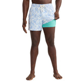 Sky Blue Leaves Bungaloo Swim