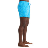 Turquoise Cutout Palms Bungalow Swim