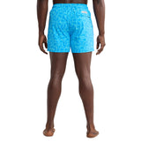 Turquoise Cutout Palms Bungalow Swim
