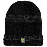 Waffle Stitch Reflective Beanie - Denny's