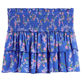 Bianca Floral Cascade Smock Skirt
