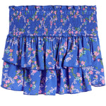 Bianca Floral Cascade Smock Skirt