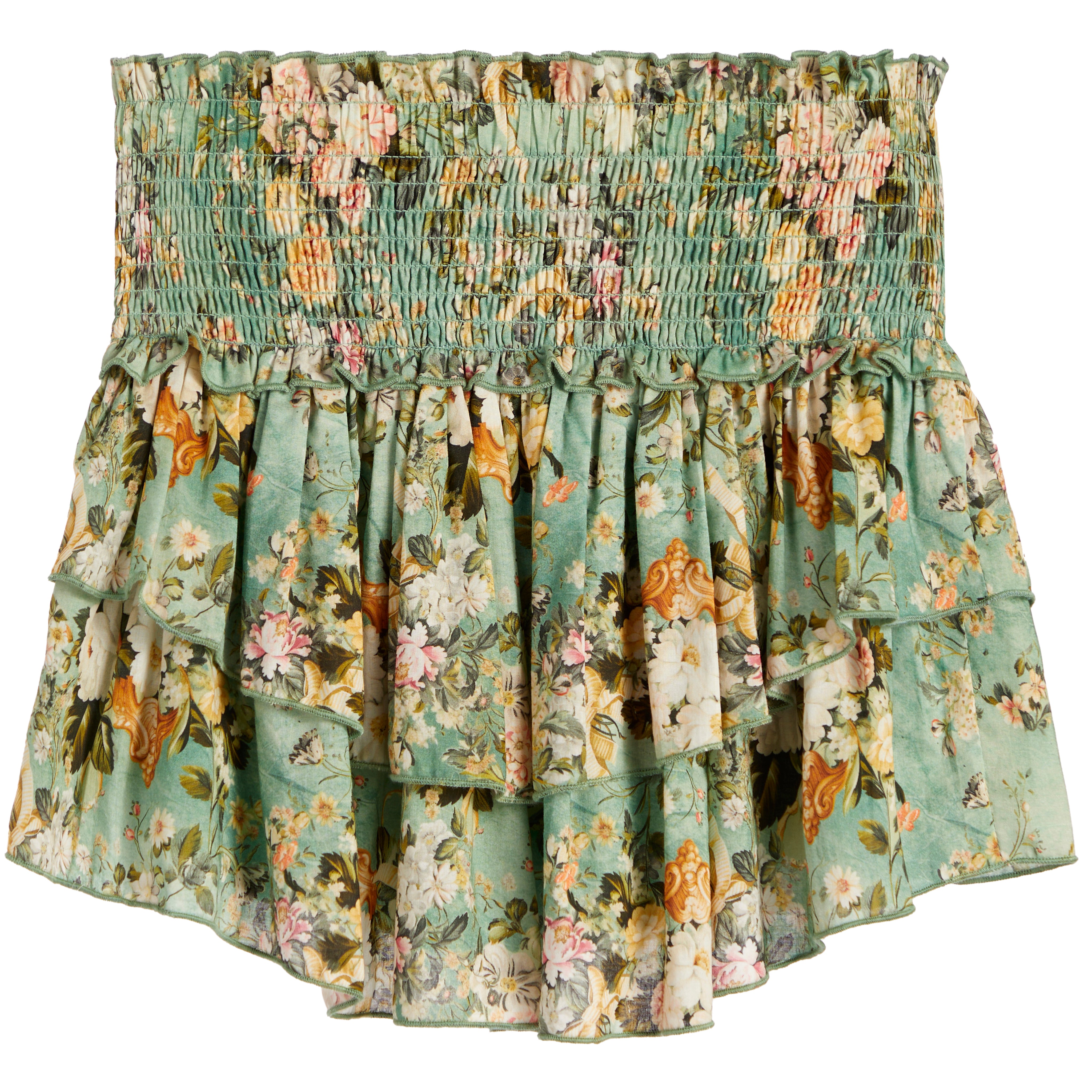 Bianca Sage Baroque Skirt - Denny's