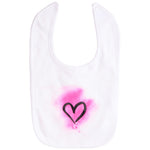 Heart Spray Bib - Denny's