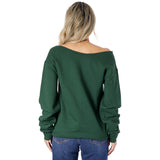 Big Bar Miami Off Shoulder Sweatshirt - Denny's