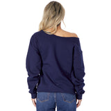 Big Bar Michigan Off Shoulder Sweatshirt - Denny's