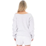 Big Bar Penn Off Shoulder Sweatshirt - Denny's