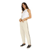 Billie Checkered Barrel Sweatpant