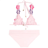 2pc Crochet Floral Bikini