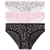 3pk Small Floral Modal Underwear - Denny's