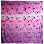 Ombre Hearts Blanket - Denny's