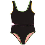 1pc Cutout With Whipstitch