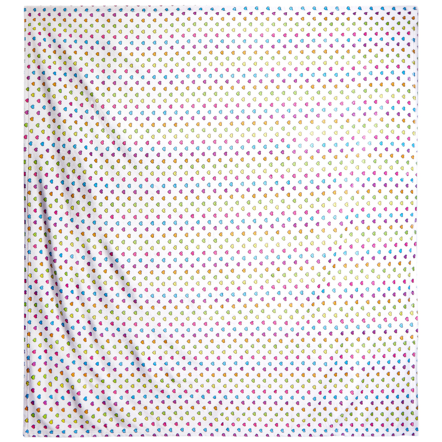Mini Hearts Fuzzy Blanket - Denny's