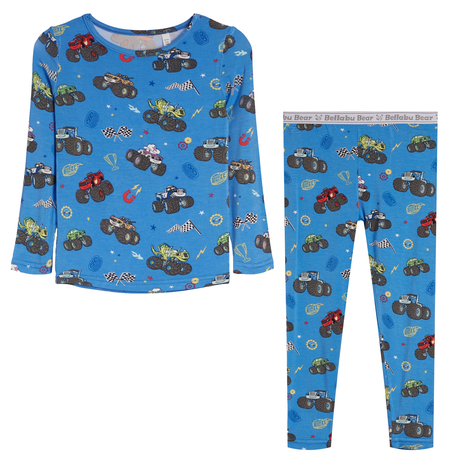 2 Pc Blaze And Monster Machine Pajamas - Denny's