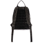 All Over Shiny Puff Multi Square Grommet Backpack - Denny's