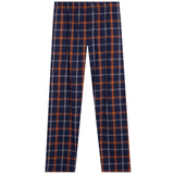 Flannel Lounge Varsity Navy/Orange