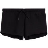 Fleece Raw Hem Short