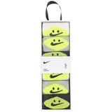 6pk Nike Smiley Crew Sock