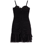 Bobbie Mesh Dress With Ruffle Middle - Denny's