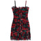 Bobbi Floral Shirred Ruffle Dress - Denny's