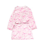 Bow Printed Kids Bath Robe - Denny's
