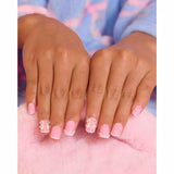 Bow Press On Nails & Stickers Set