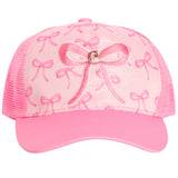 Bow Print Trucker Hat